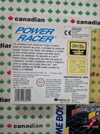 Power Racer Game Boy