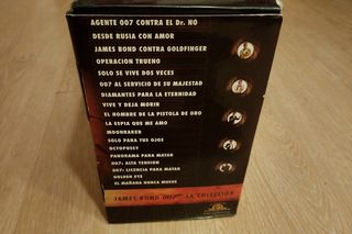 Colección de películas James Bond 007 en VHS