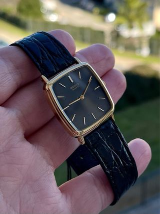 Reloj Seiko “Tank” Vintage Gold NOS *Año 1992*