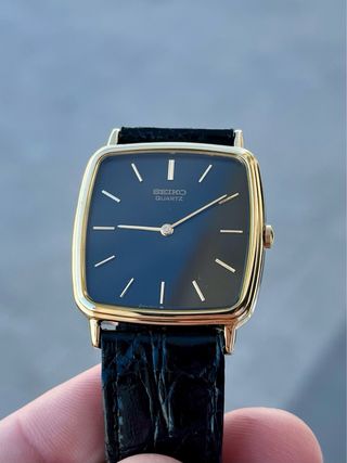 Reloj Seiko “Tank” Vintage Gold NOS *Año 1992*