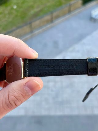 Reloj Seiko “Tank” Vintage Gold NOS *Año 1992*