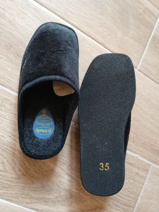 Pantofole Dr. Scholl's Donna N.35 Nere