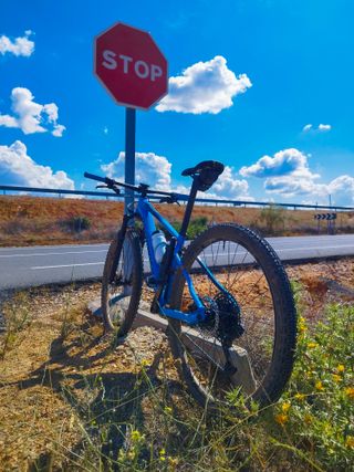 Bicicleta Rockrider XC500 Azul Talla M