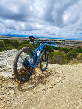 Bicicleta Rockrider XC500 Azul Talla M