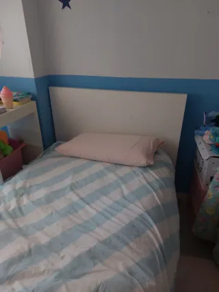 Cama Malm Ikea 90 con cajones