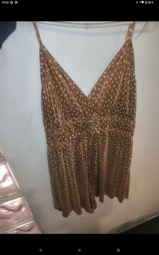 Mono corto estampado lunares