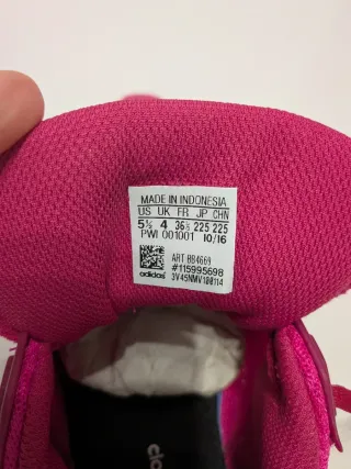 Zapatillas Adidas Cloudfoam running número 36,5