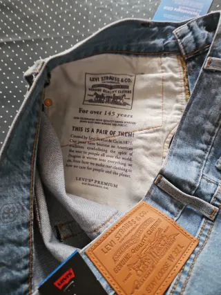 Levi's Stay Loose Cropped Talla 32