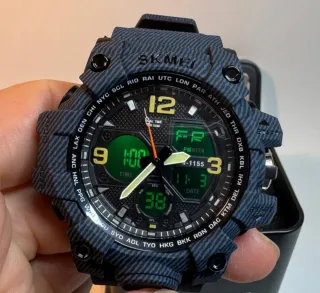 Reloj SKMEI Negro y Azul