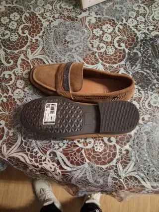 Zapatos Carmela Piel Marrones Talla 37