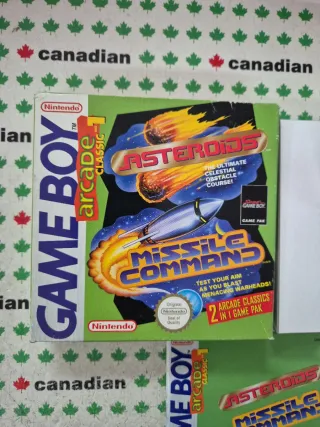 Arcade Classics: Asteroids & Missile Command Gb