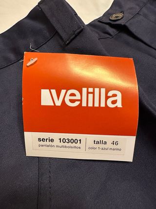 Pantalones multibolsillo multiuso talla 46