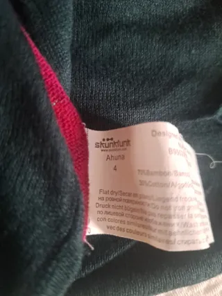 Jersey mujer estampado hojas