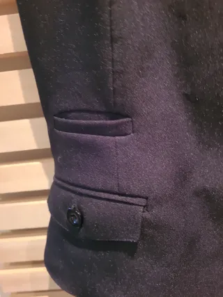 Chaleco negro Monza Talla 44