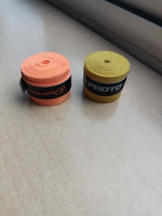 Cintas para raqueta Bullpadel y Proton