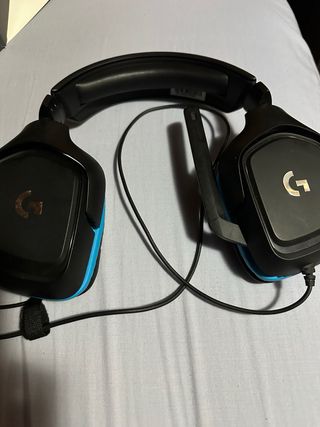Logitech G432 Gaming Headset Negro/Azul