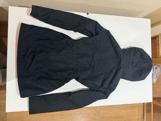 Parka niña Hollister negra