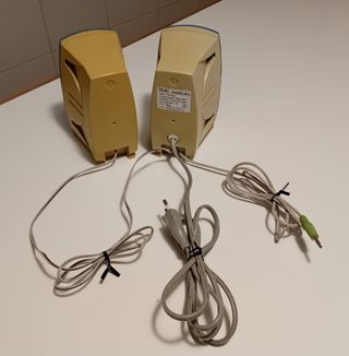 Altavoces TEAC PowerMax 60/2 Beige/Azul