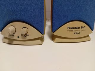 Altavoces TEAC PowerMax 60/2 Beige/Azul