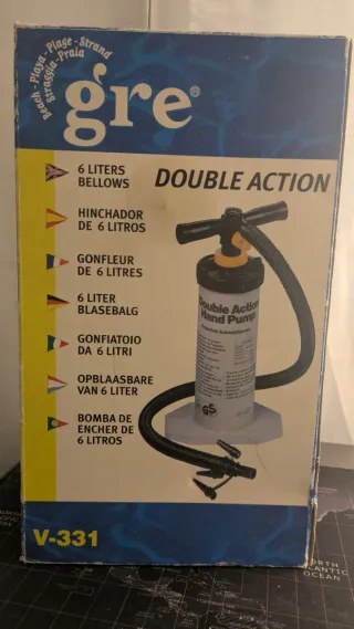 Inflador de mano Double Action 6L