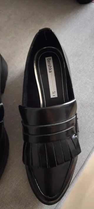 Mocasines Bershka Negros Talla 37