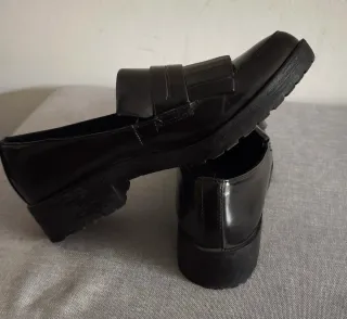 Mocasines Bershka Negros Talla 37