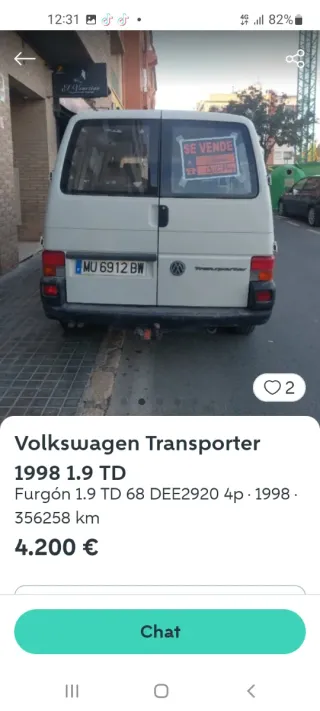 Volkswagen Transporter 1998
