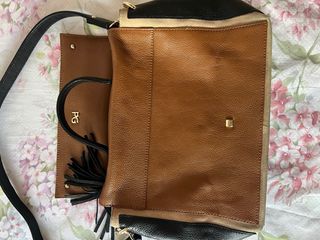 Bolso Piel Purificación García Marrón/Negro