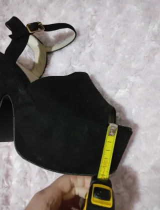 Sandalias Negras Plataforma Tacón