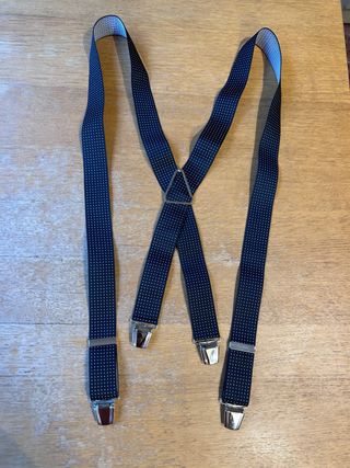 Tirantes Cas Germany Azul con Puntos Blancos