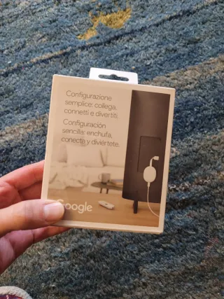 Google Chromecast con Google TV (nuevo, precintado