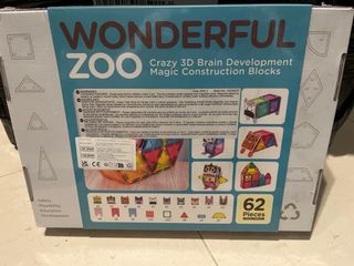 Juego construcción Wonderful Zoo Kebo 62 piezas
