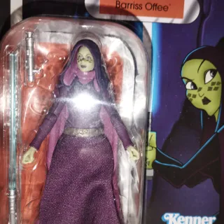 Figura Star Wars Barriss Offee Clone Wars Kenner