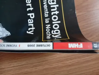 Revista FHM octubre 2005.