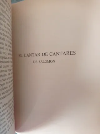 El Cantar de los Cantares