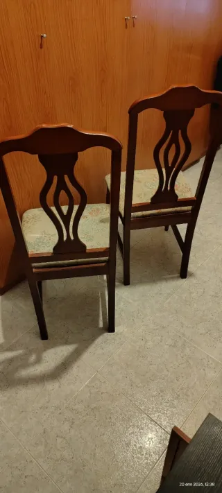 Pack 2 Sillas Comedor Tapizadas