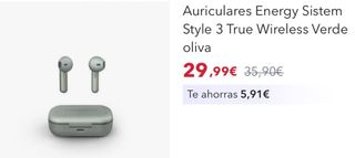 Auriculares Energy Sistem Style 3/4