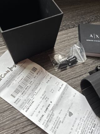 Reloj Armani Exchange Negro Cronógrafo