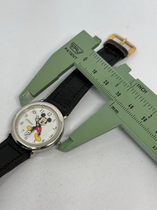 Reloj Disney Mickey Mouse Correa Negra