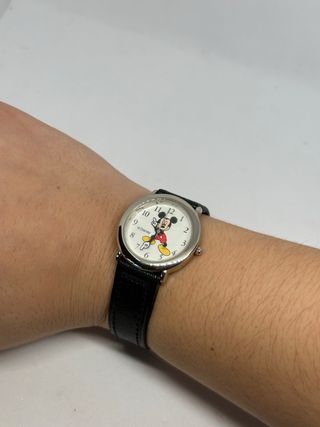 Reloj Disney Mickey Mouse Correa Negra