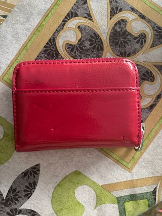 Monedero Tous Vinilo Fucsia