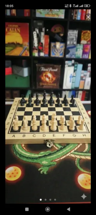 Ajedrez de Madera Plegable