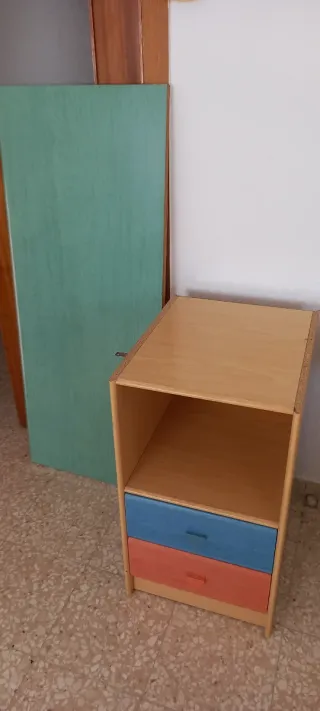 Cajonera con encimera para escritorio