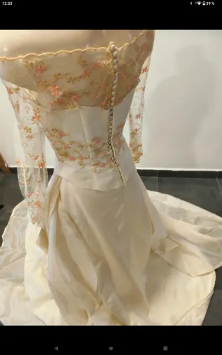 Traje de Novia Encaje Floral
