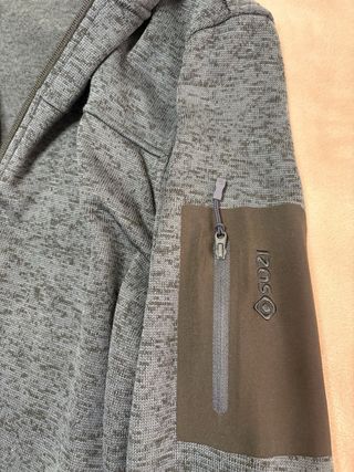 Chaqueta polar punto IZAS gris