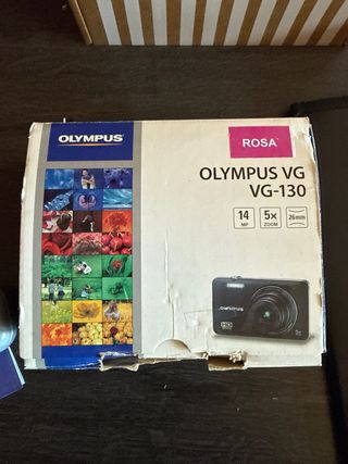 Cámara Olympus VG-130 Rosa