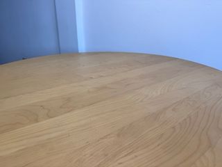 Mesa redonda extensible madera