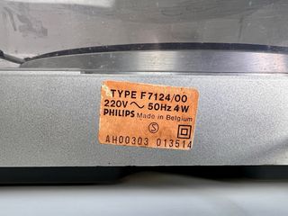 Tocadiscos Philips F7124