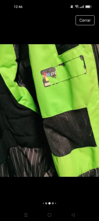 Parka da sci Orage Uomo Verde
