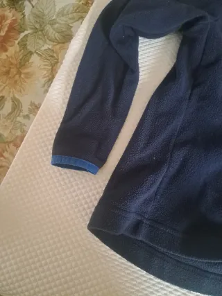 Sudadera infantil azul